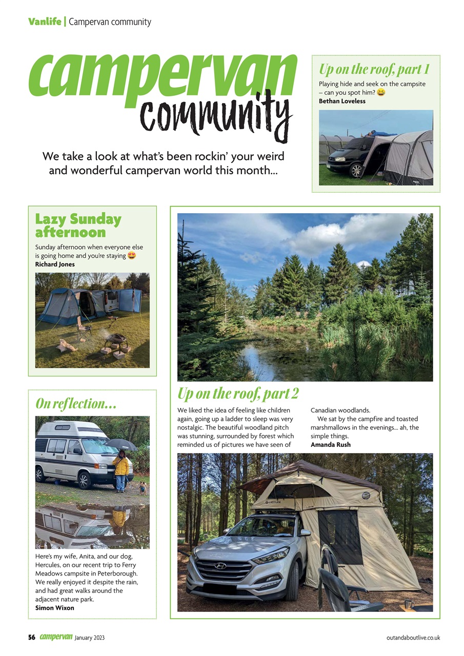 Campervan Preview Pages