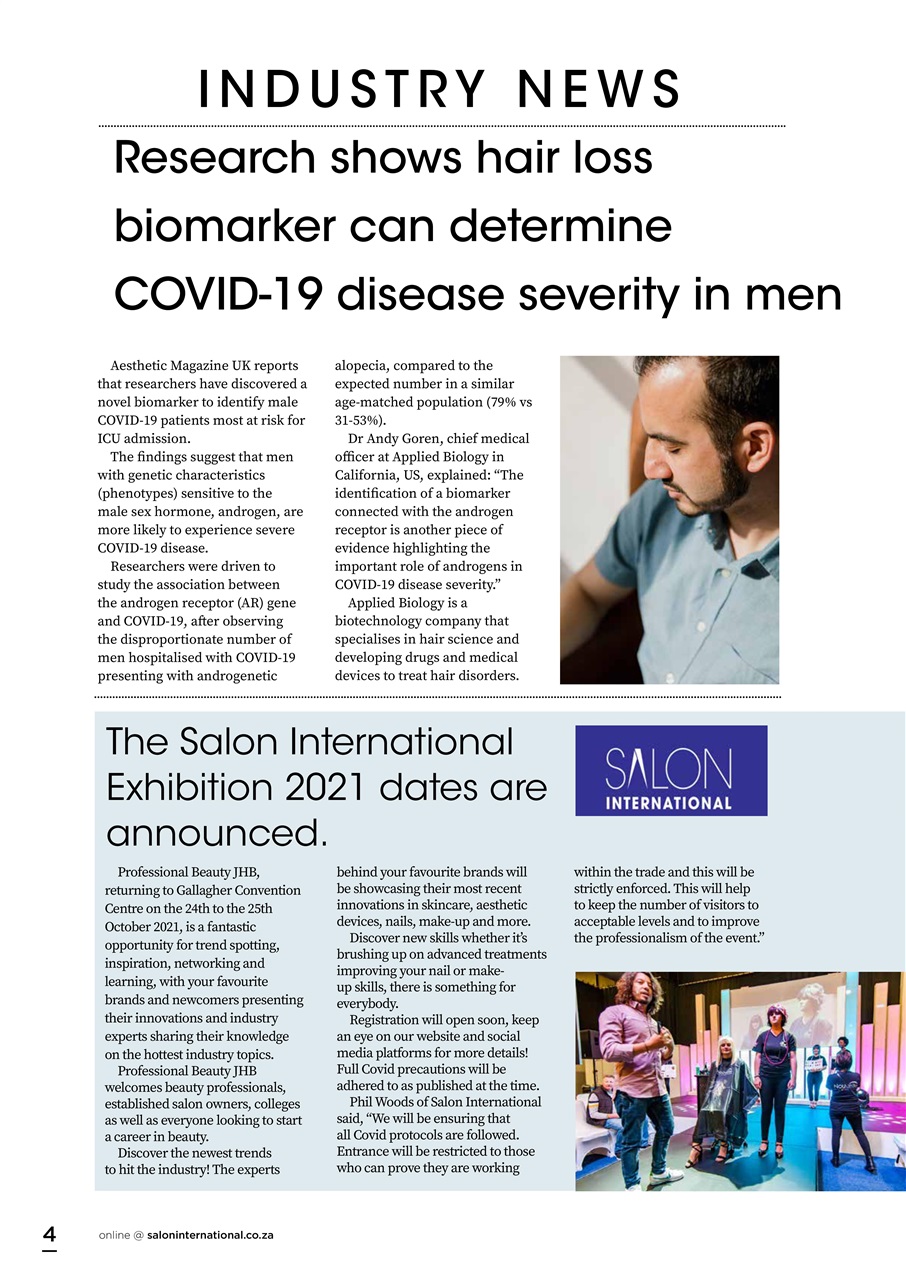 Salon International Preview Pages