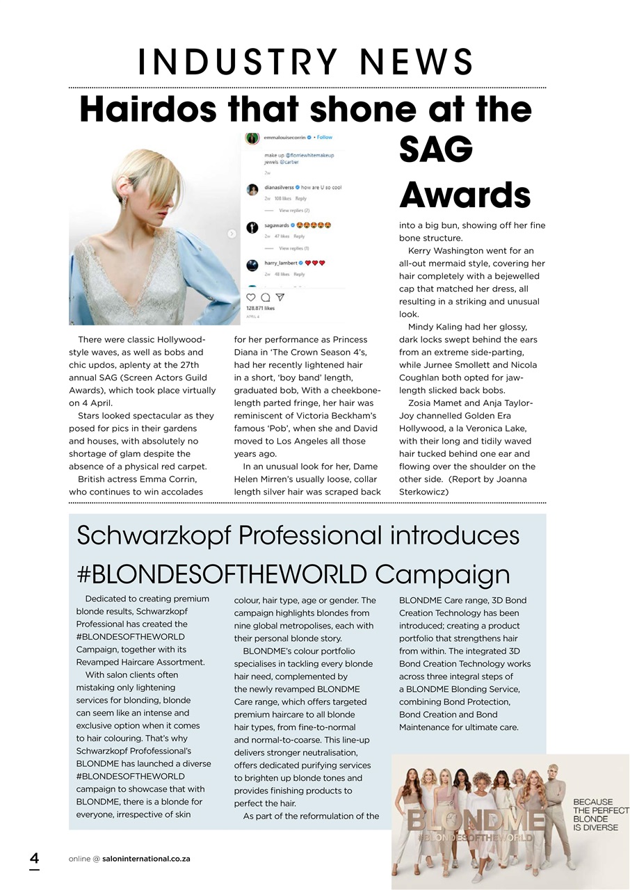 Salon International Preview Pages