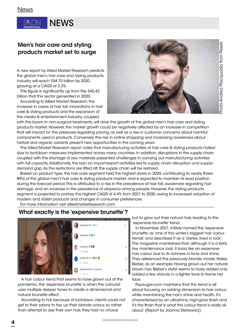 Salon International Preview Pages