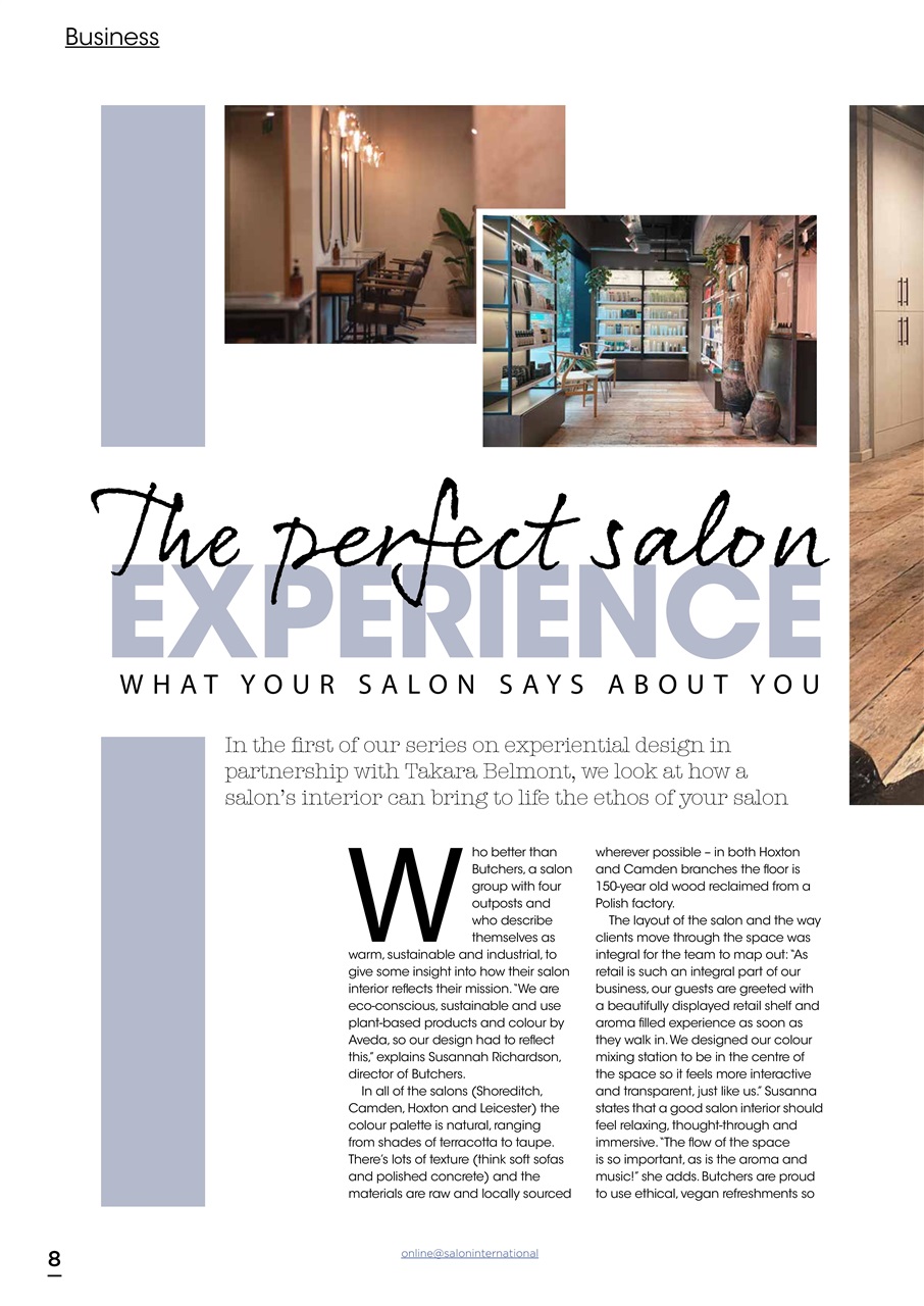 Salon International Preview Pages