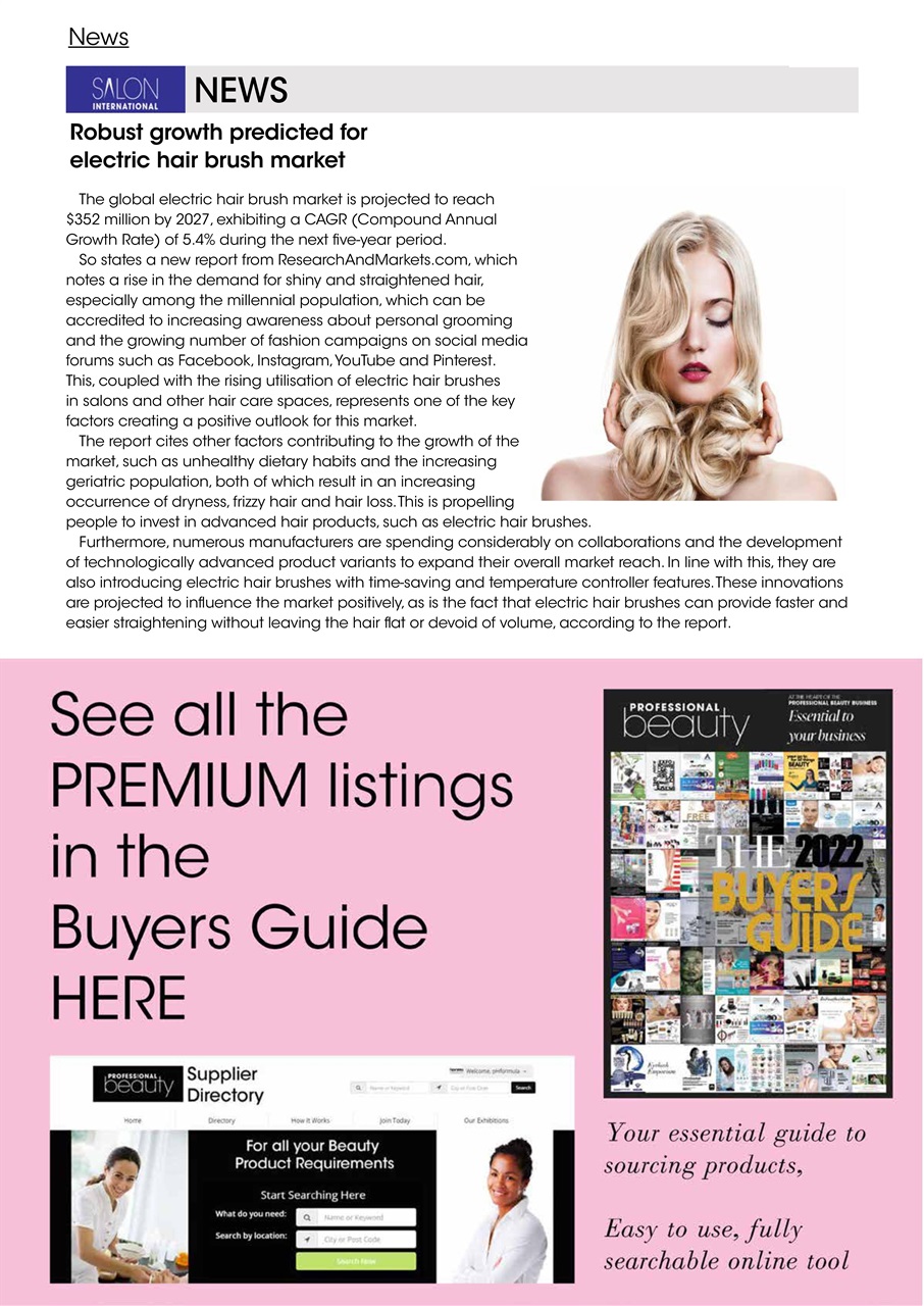 Salon International Preview Pages