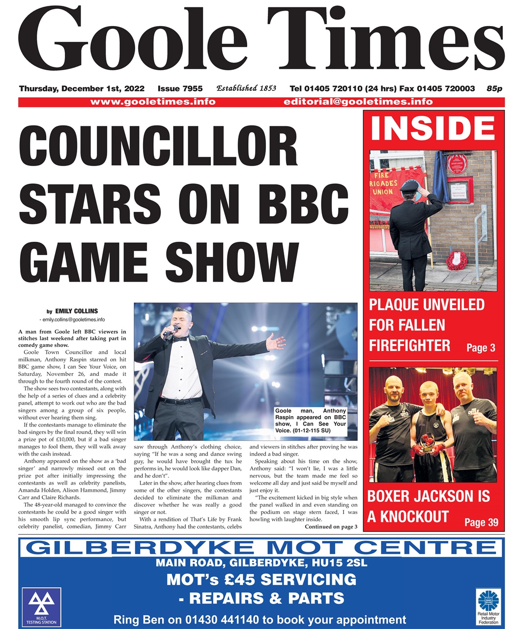 Goole Times Preview Pages