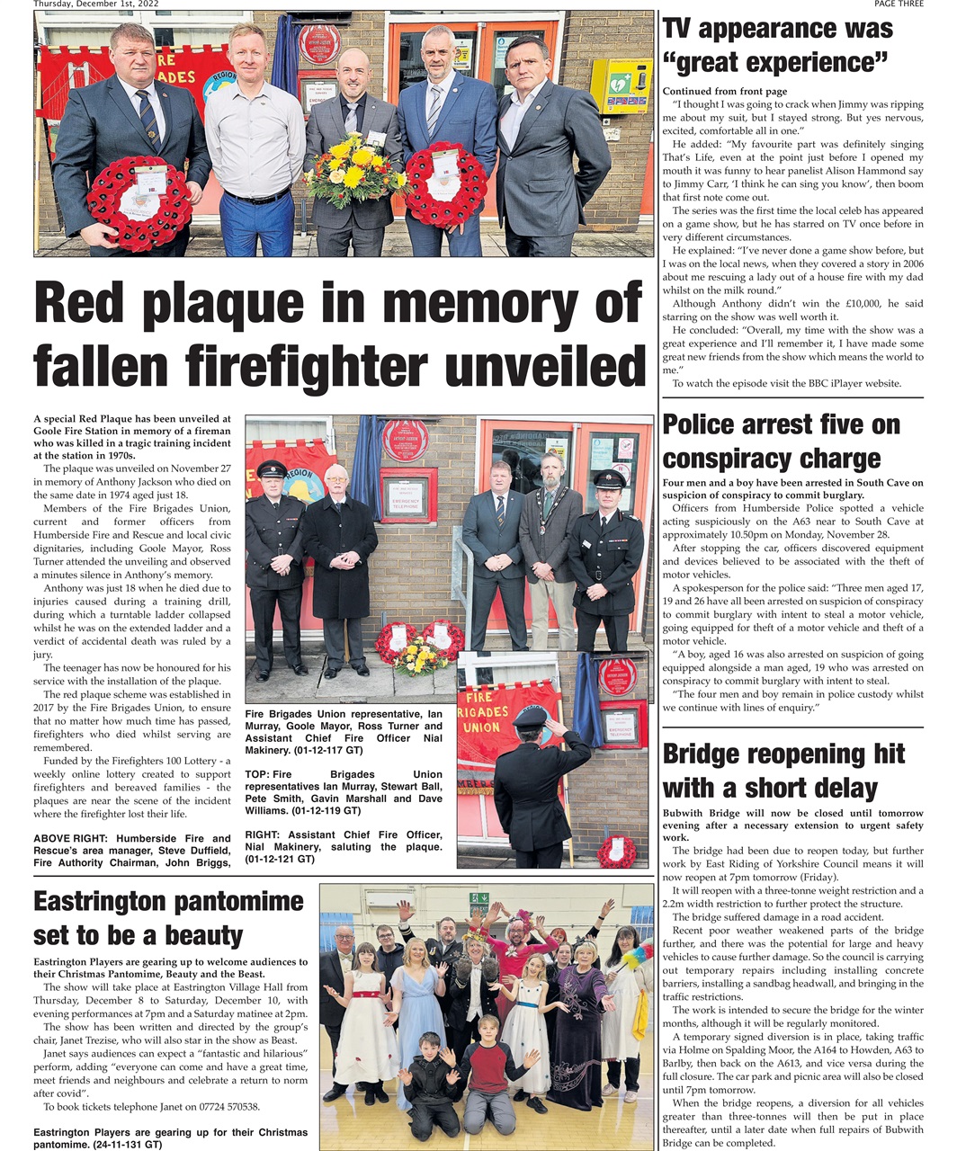 Goole Times Preview Pages