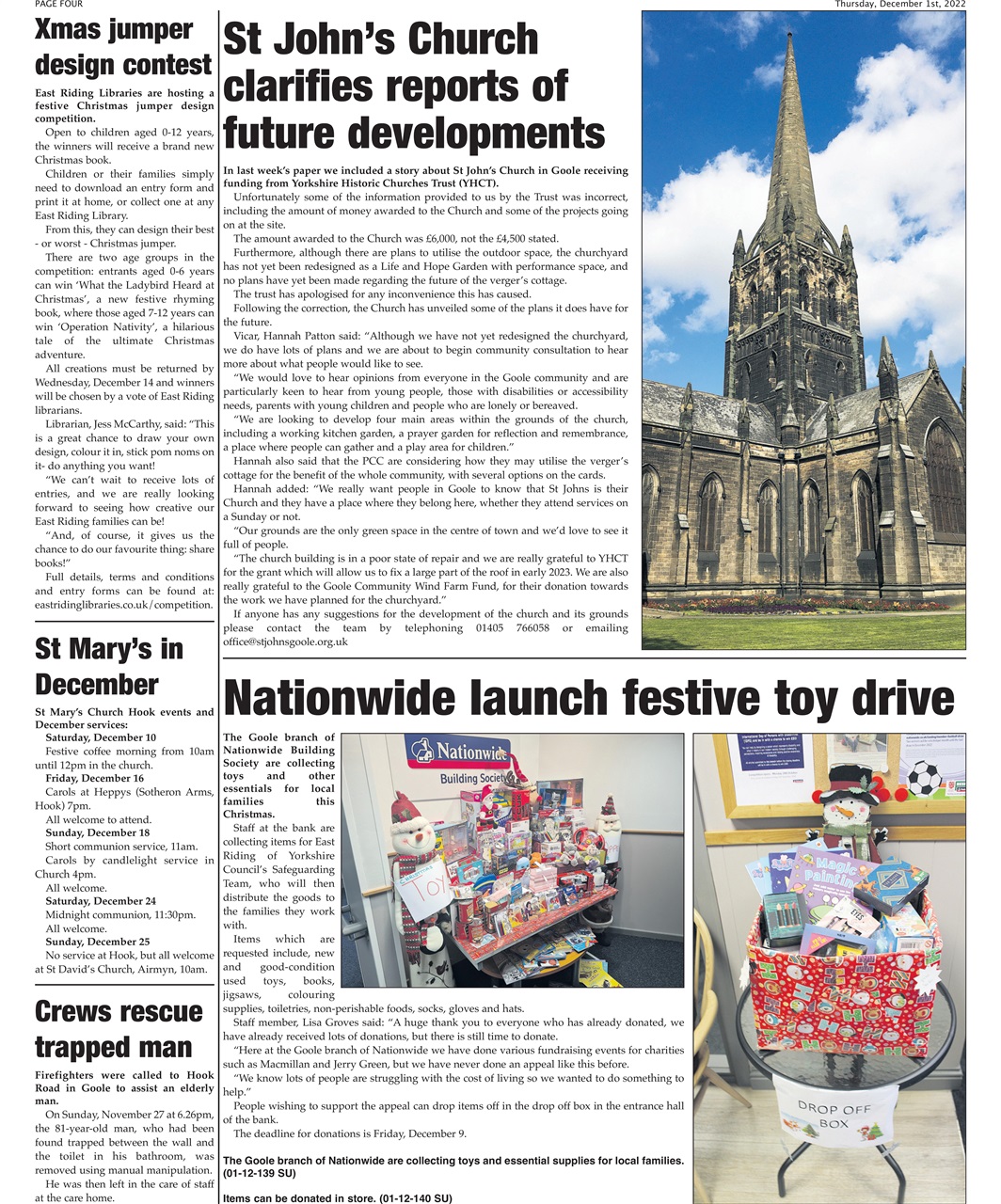 Goole Times Preview Pages