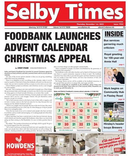 Selby Times issue 