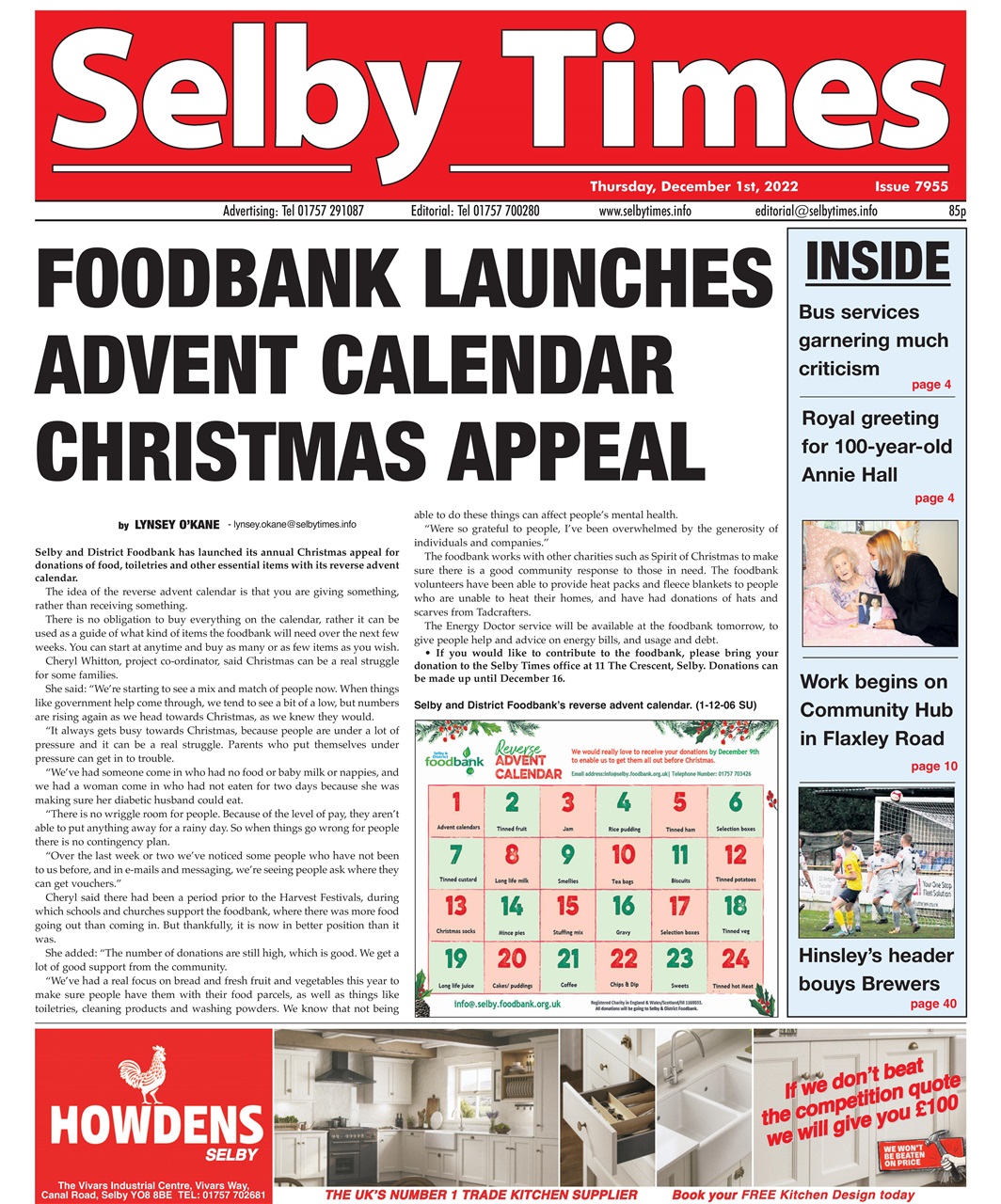 Selby Times Preview Pages