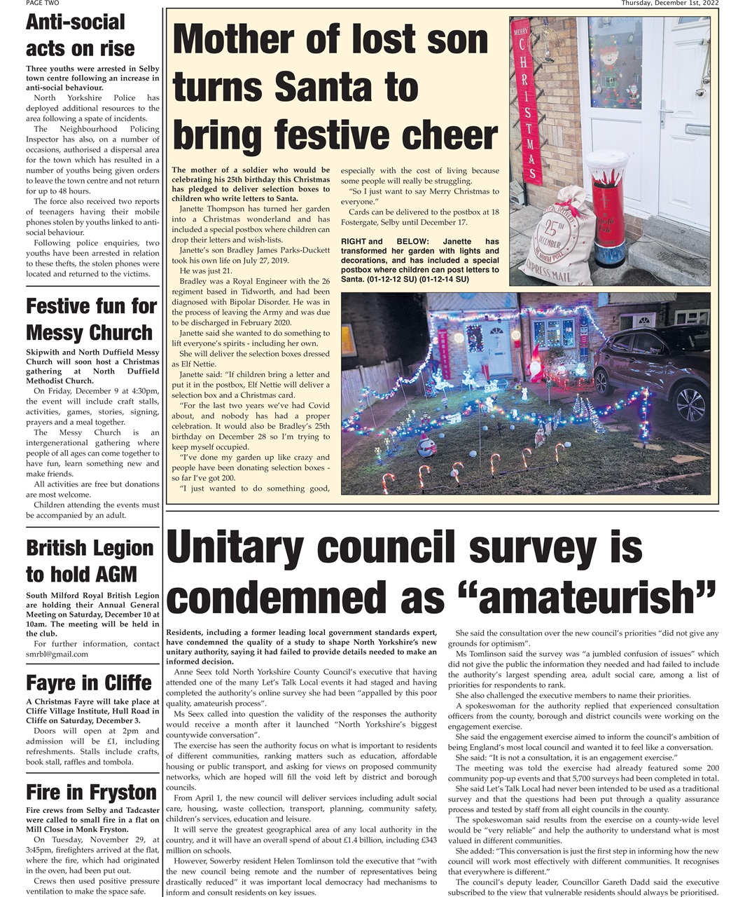 Selby Times Preview Pages
