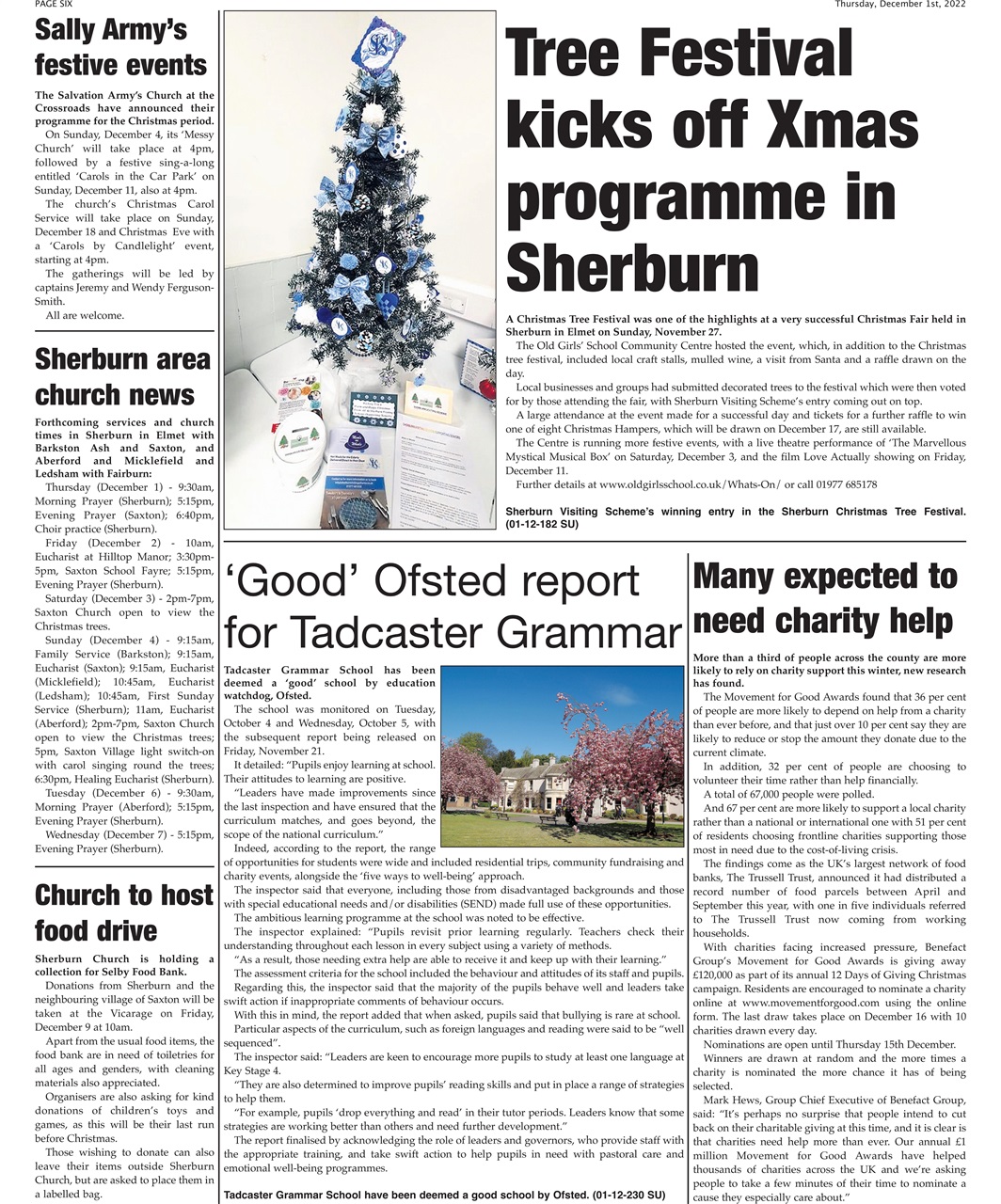 Selby Times Preview Pages