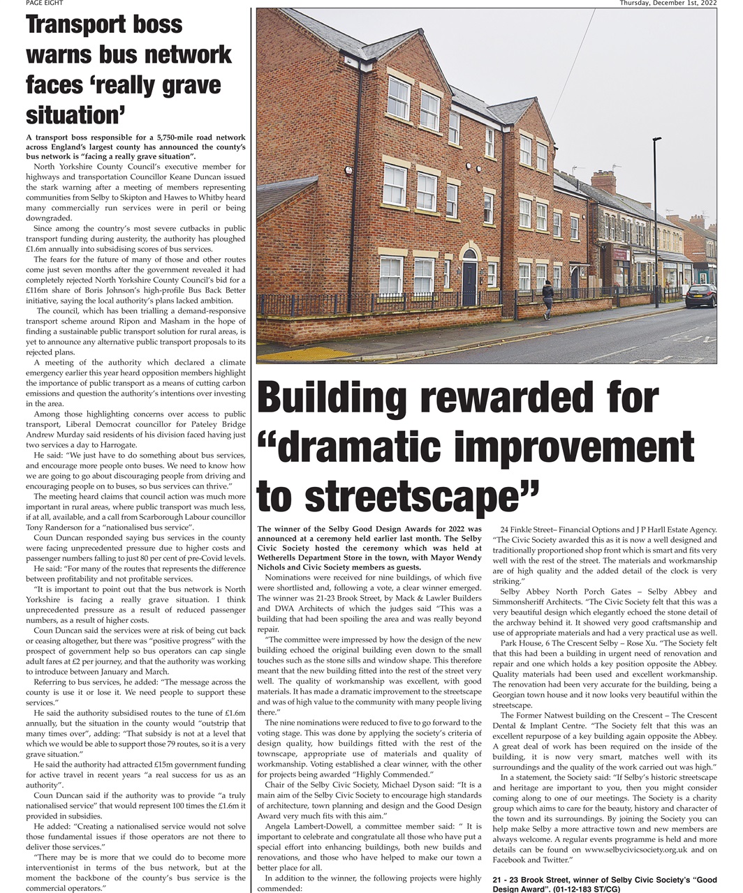 Selby Times Preview Pages