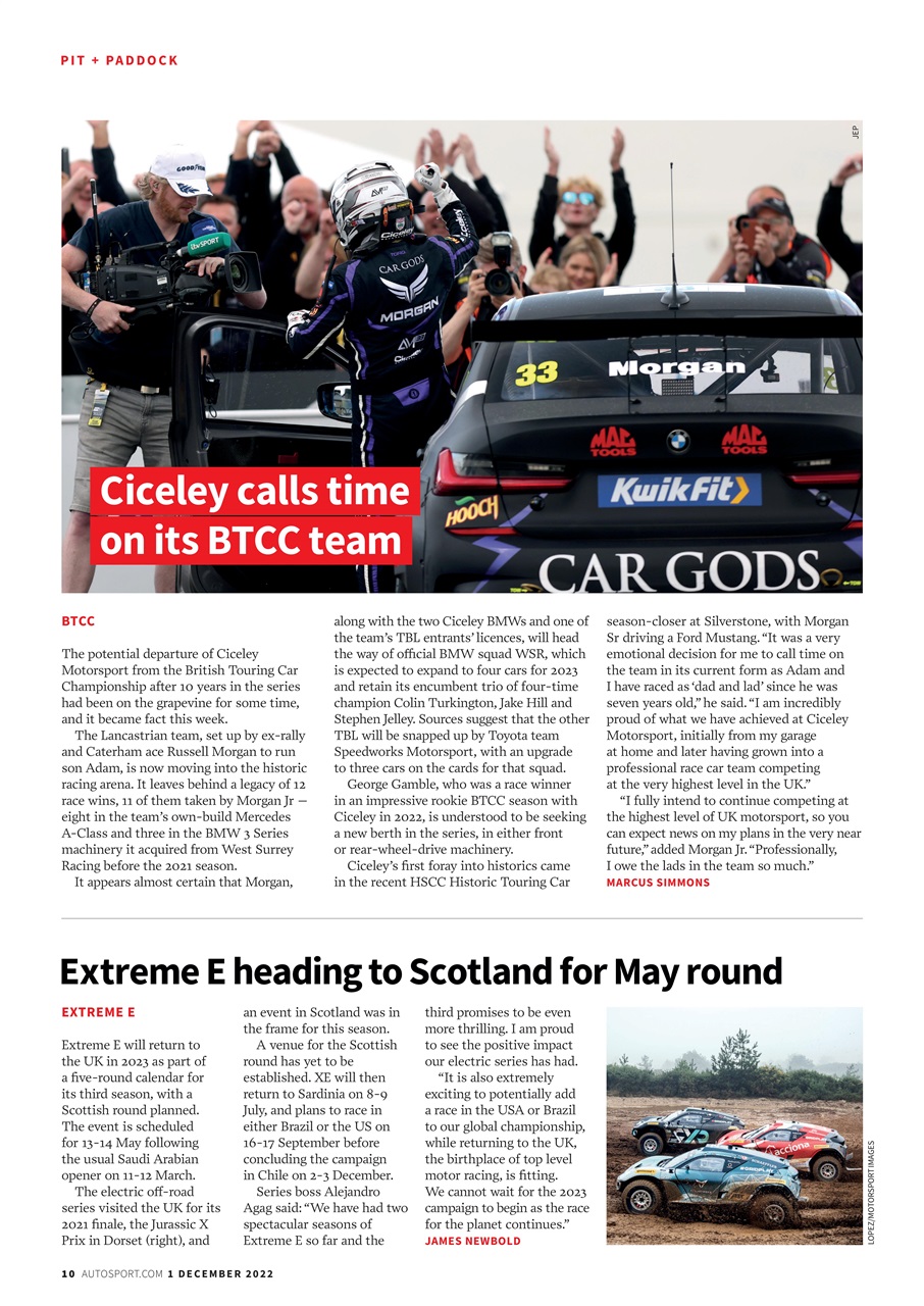 Autosport Preview Pages