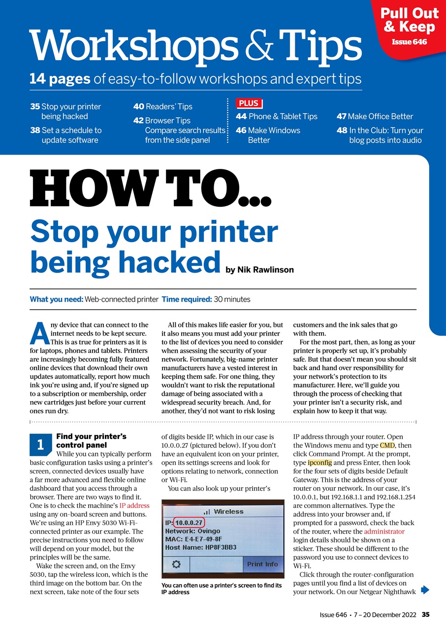 Computer Active Preview Pages