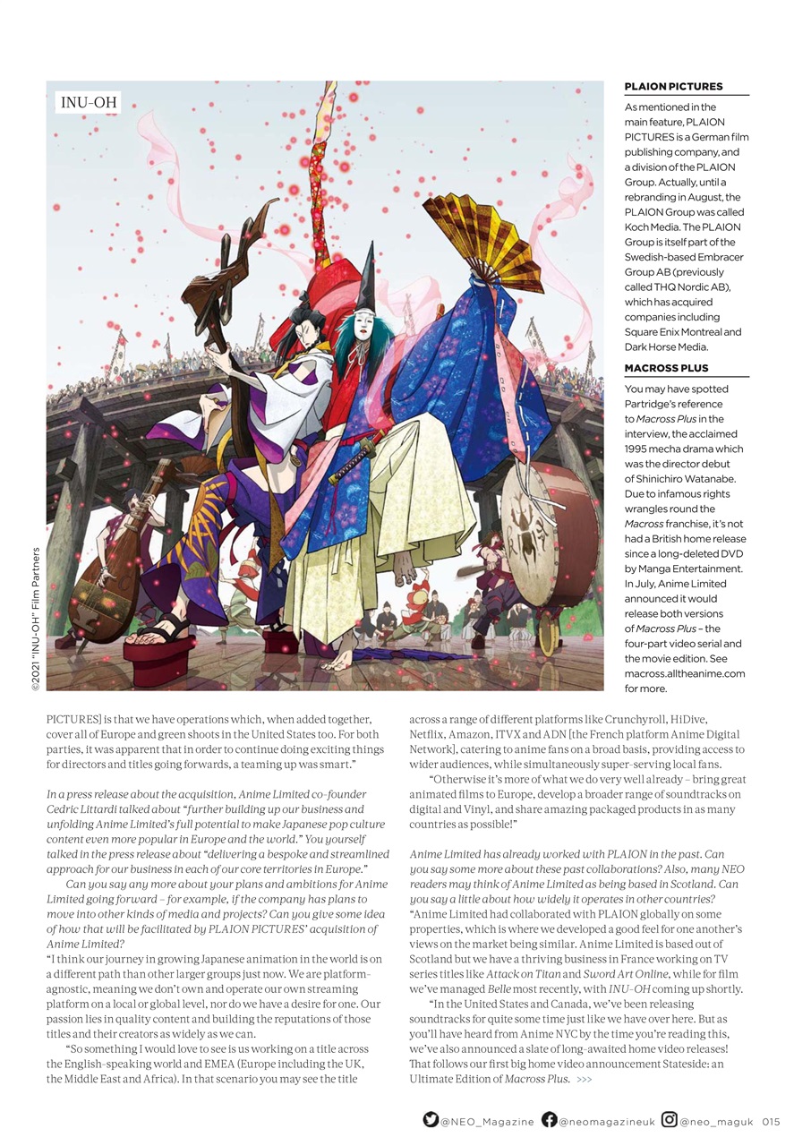 NEO Magazine Preview Pages