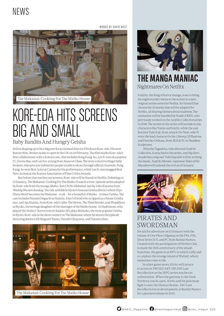 NEO Magazine Preview Pages