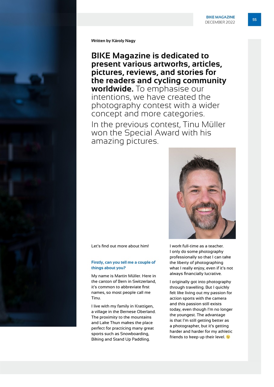 BIKE Magazine Preview Pages