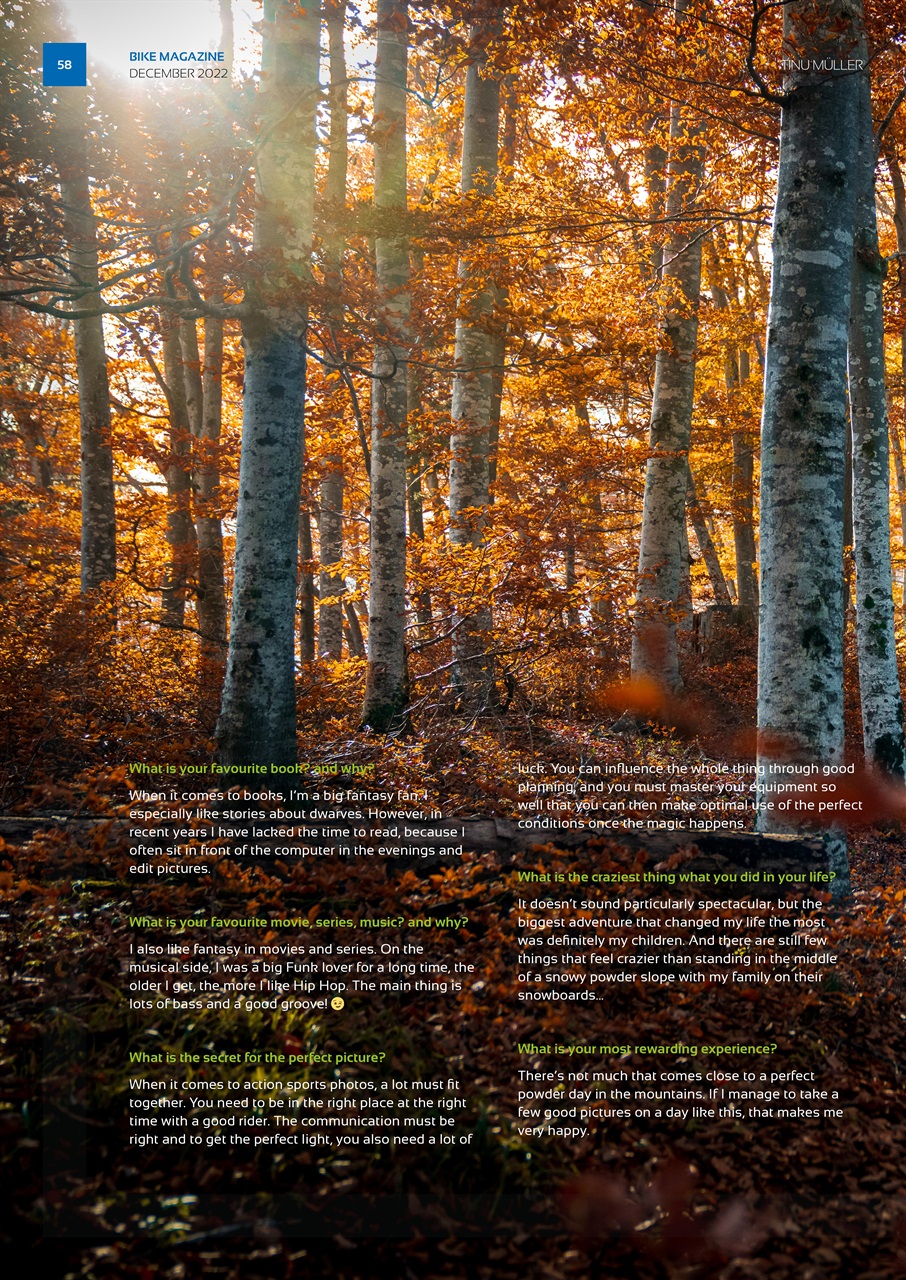 BIKE Magazine Preview Pages