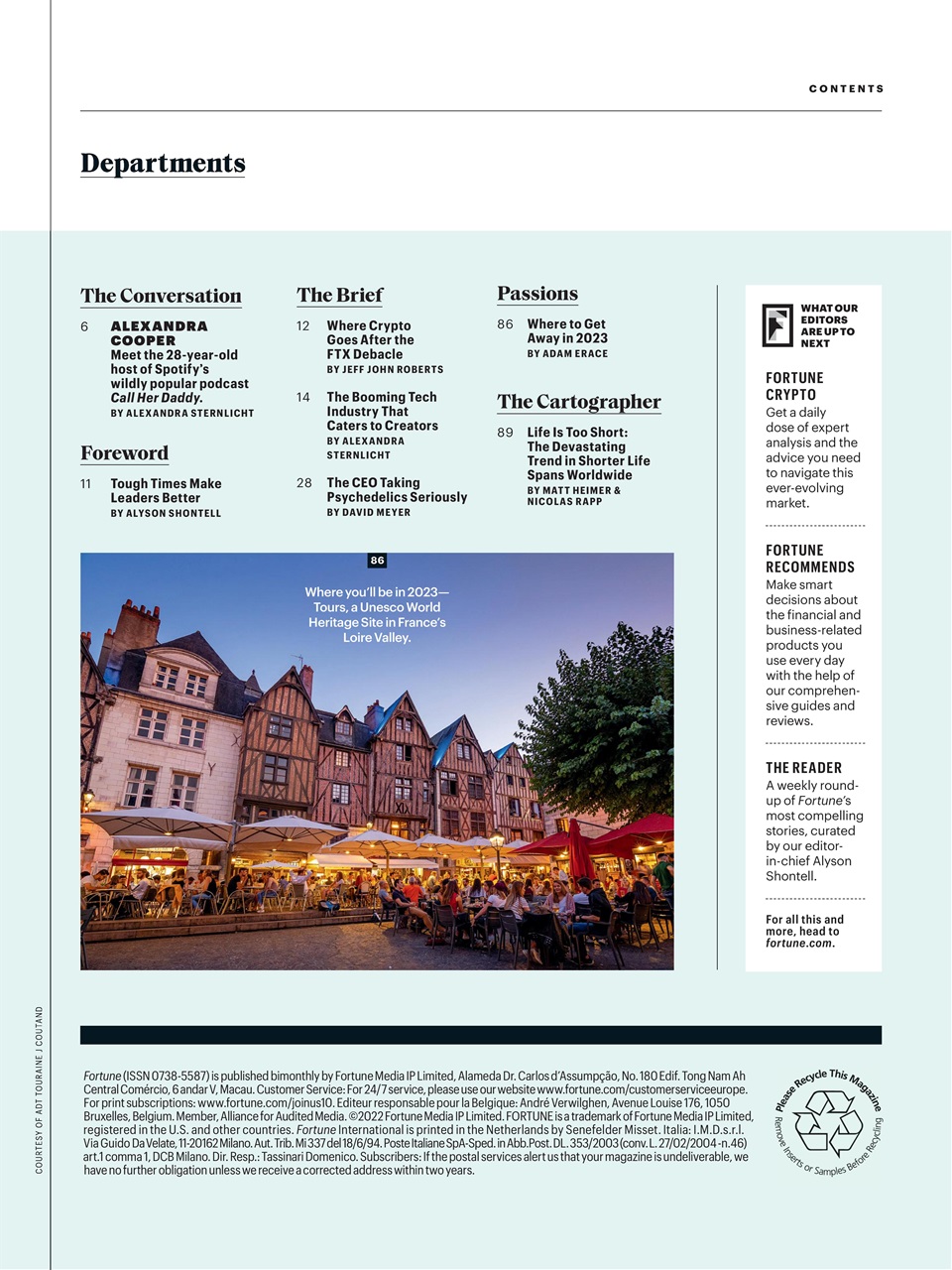 Fortune (Europe Edition) Preview Pages
