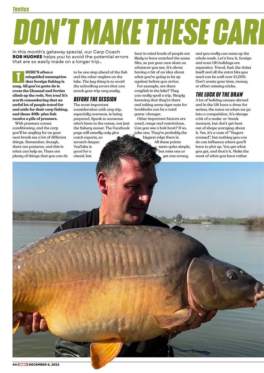 Angling Times Preview Pages