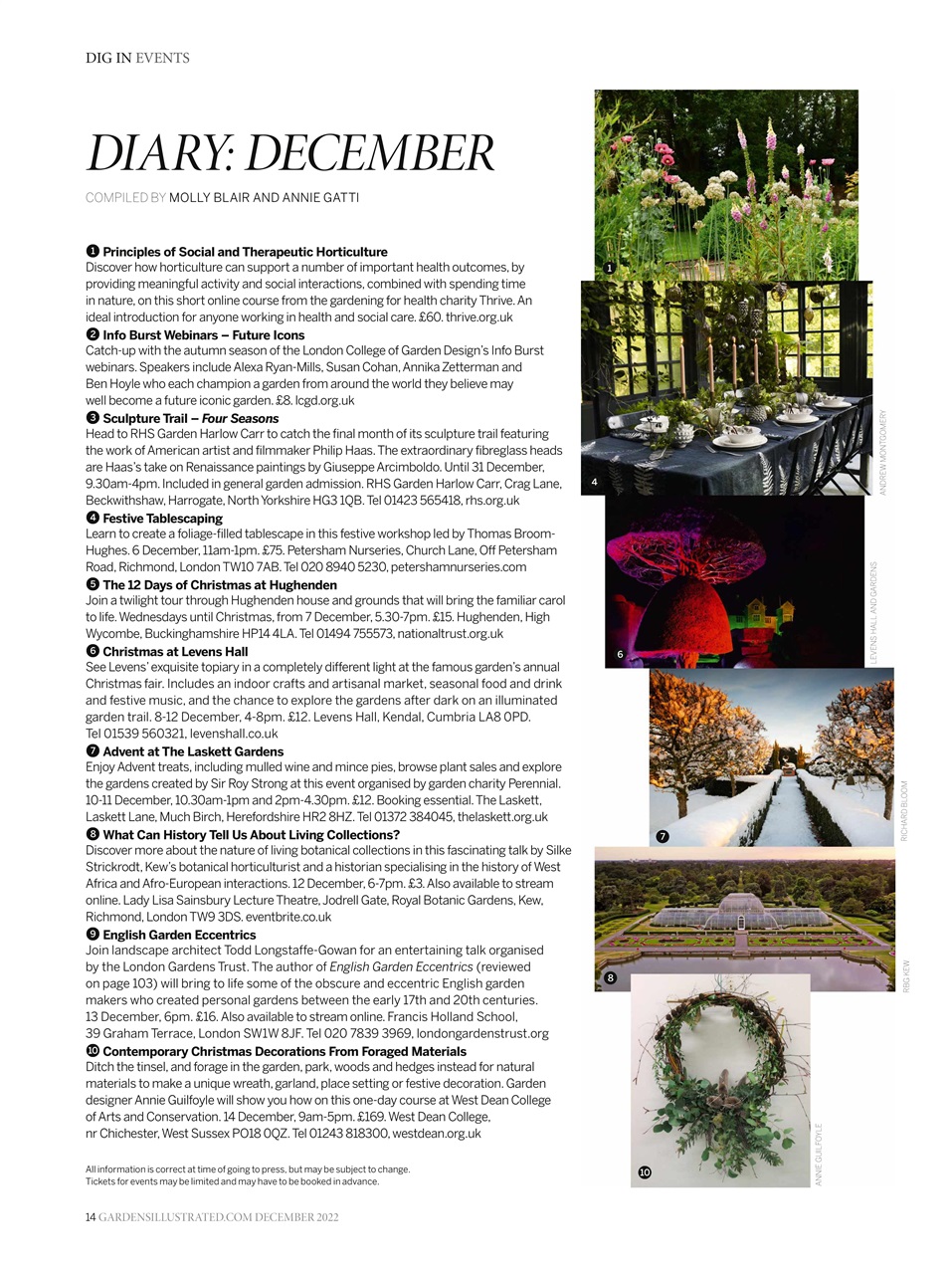 Gardens Illustrated Preview Pages