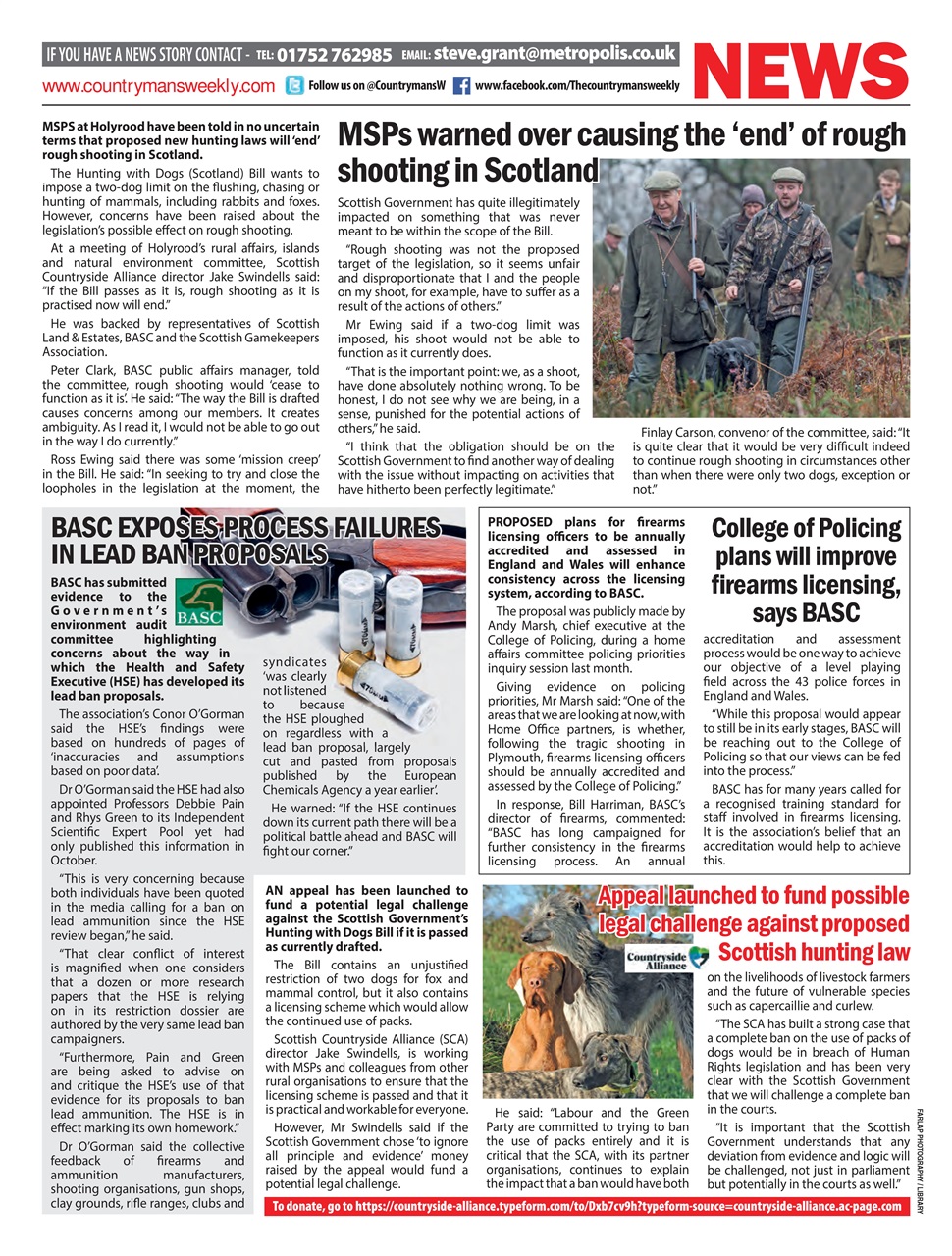 Countryman's Weekly Preview Pages