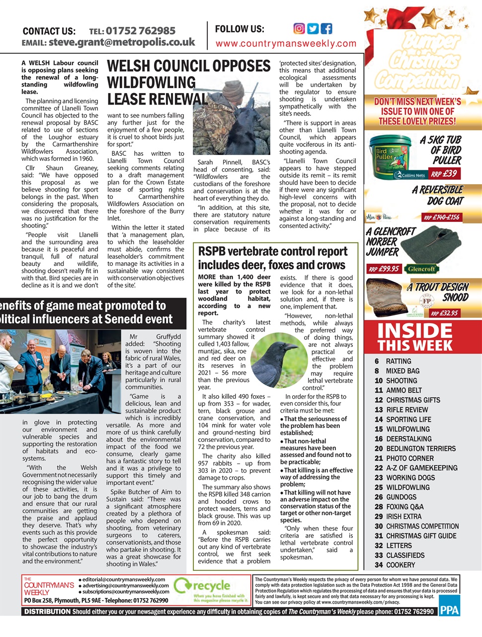 Countryman's Weekly Preview Pages