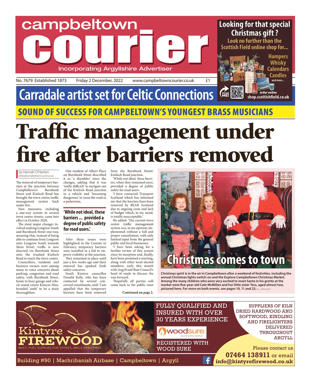 Campbeltown Courier Preview Pages