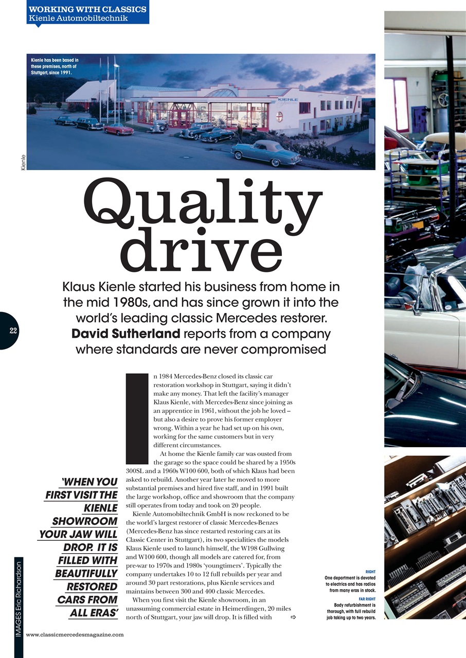 Classic Mercedes Preview Pages