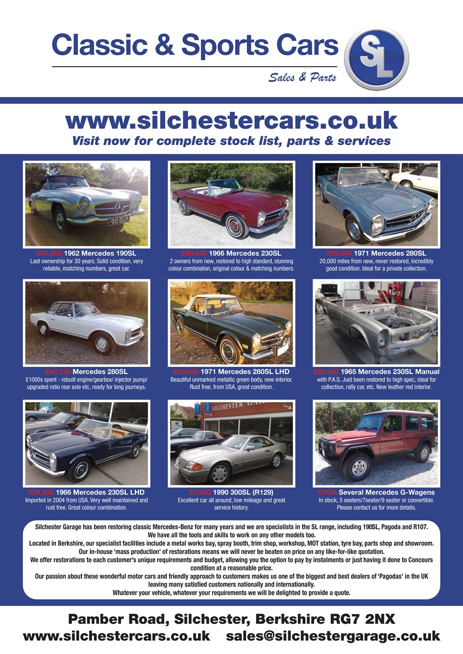 Classic Mercedes Preview Pages