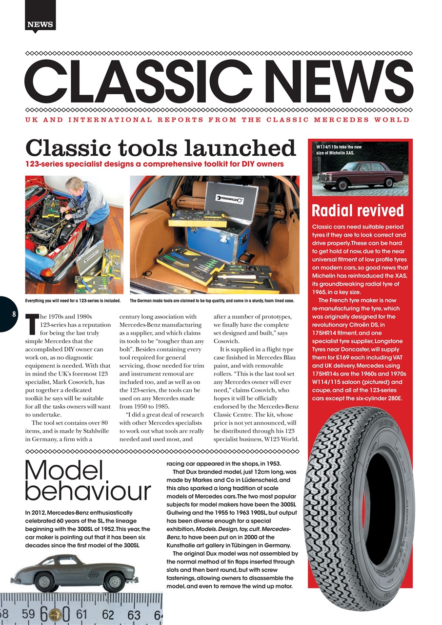 Classic Mercedes Preview Pages