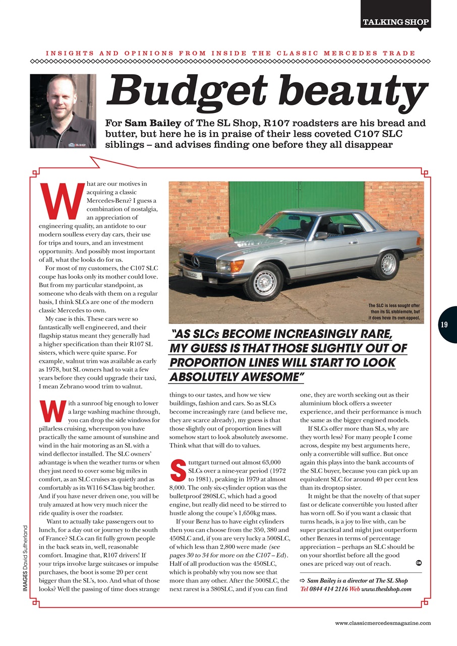 Classic Mercedes Preview Pages