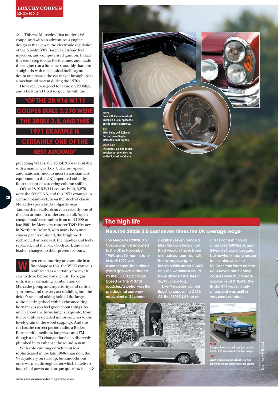 Classic Mercedes Preview Pages