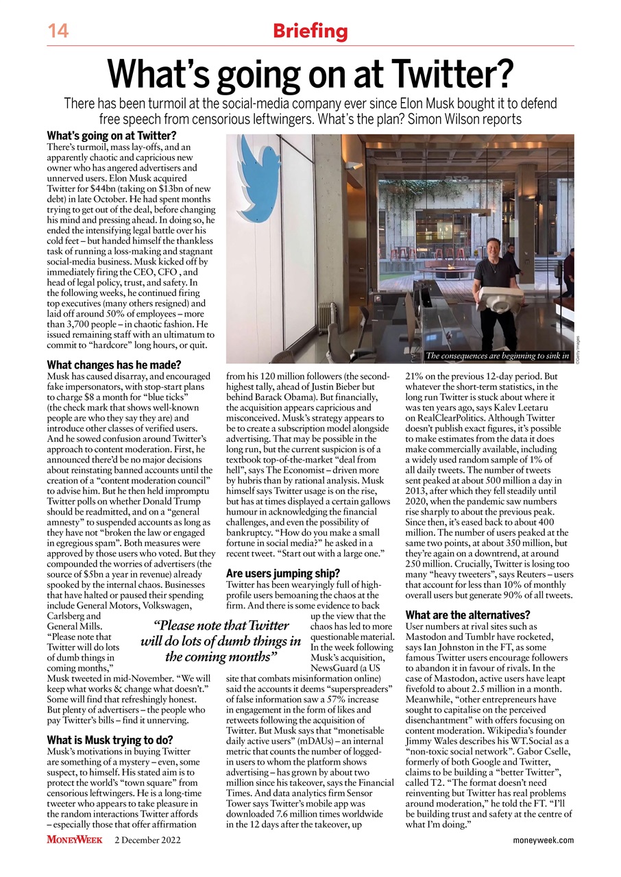 MoneyWeek Preview Pages