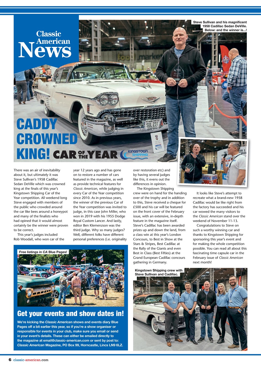 Classic American Magazine Preview Pages