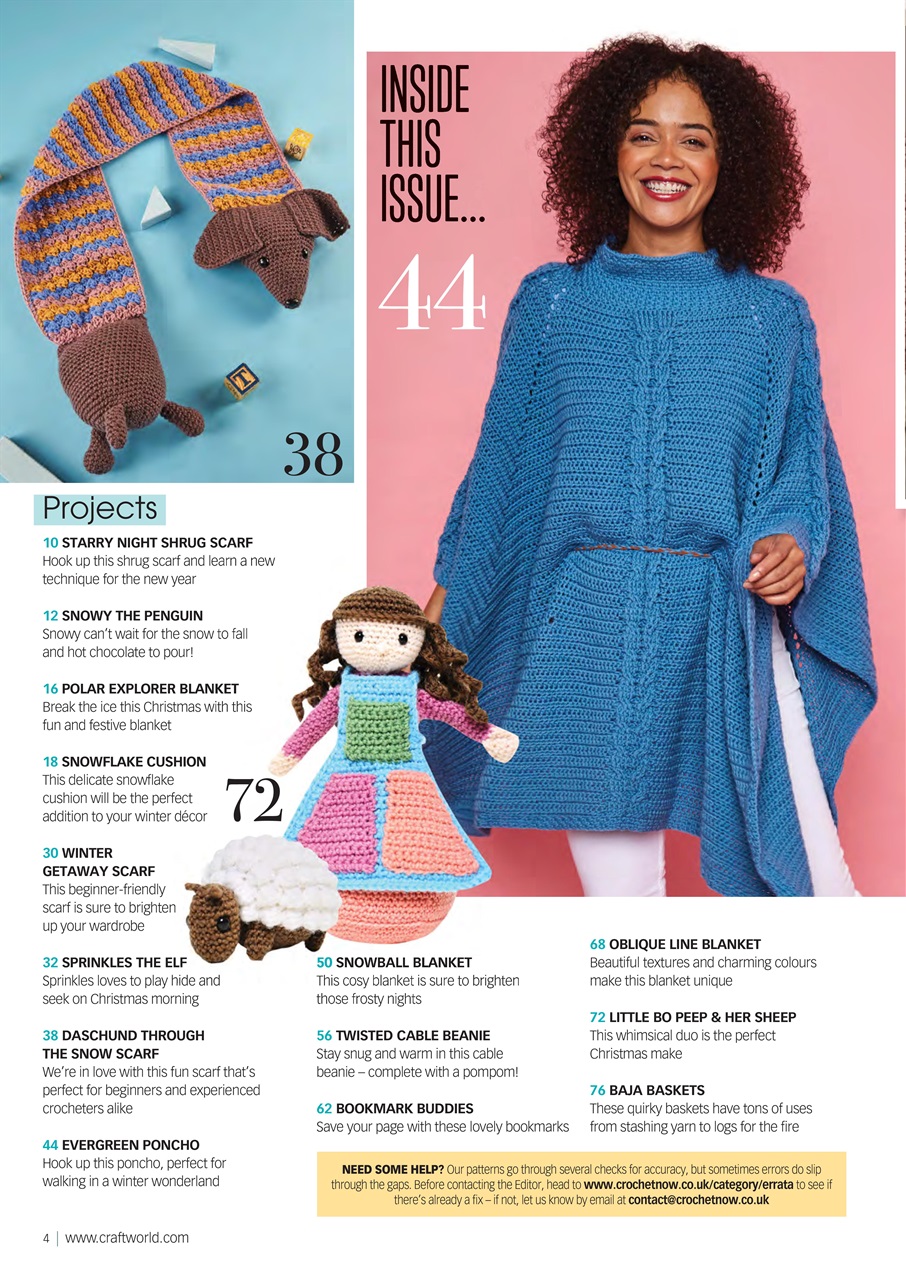 Crochet Now Magazine Preview Pages