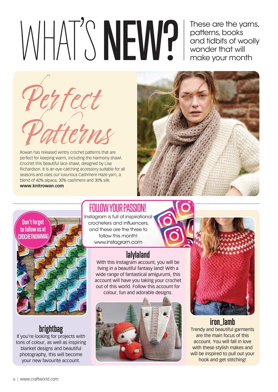 Crochet Now Magazine Preview Pages