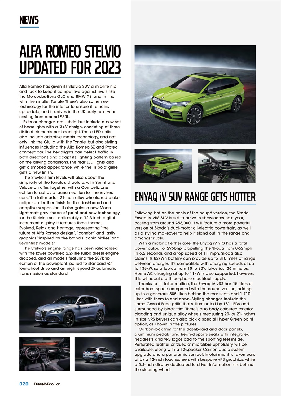 Diesel&EcoCar Magazine Preview Pages