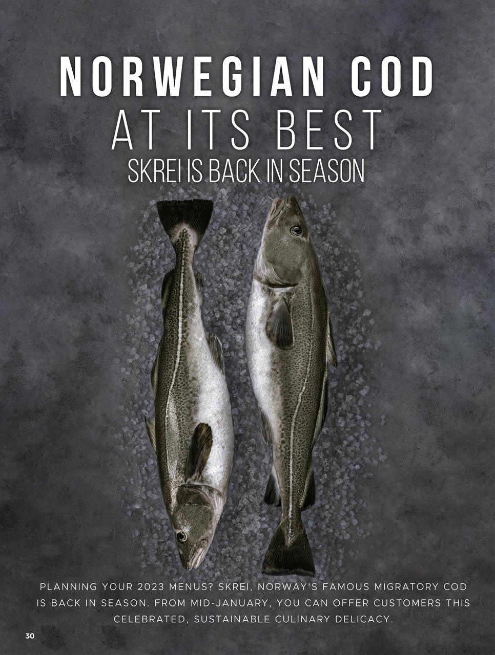 Chef & Restaurant Magazine Preview Pages