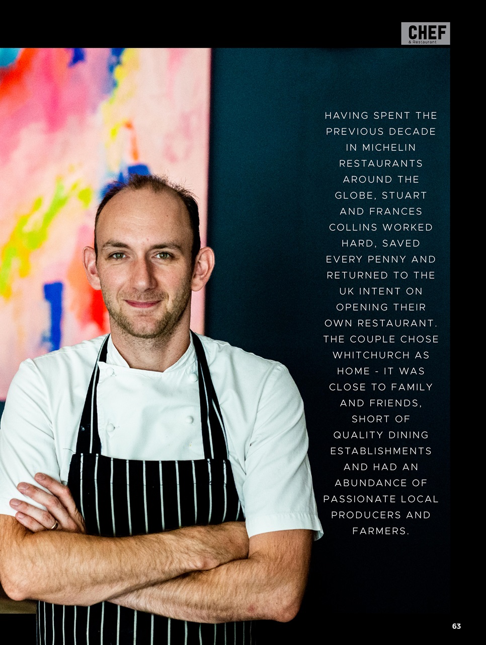 Chef & Restaurant Magazine Preview Pages