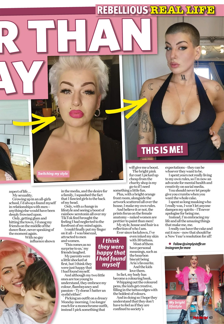 Pick Me Up Preview Pages