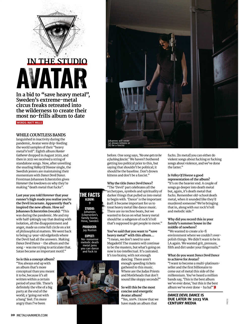 Metal Hammer Preview Pages