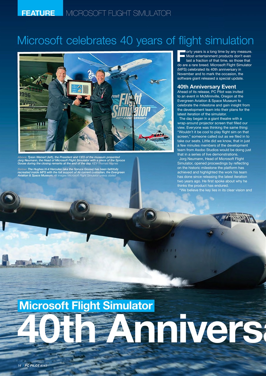 PC Pilot Preview Pages