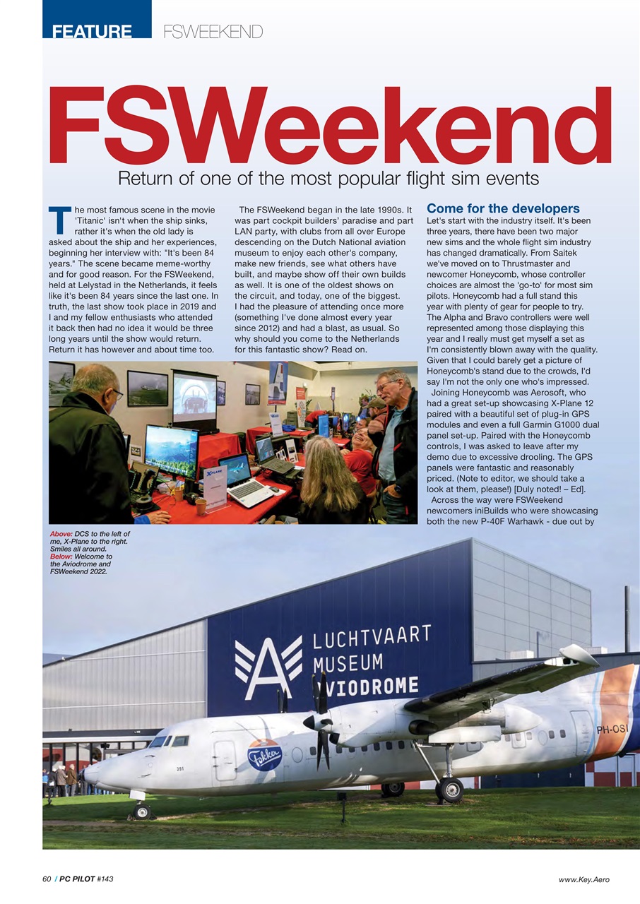 PC Pilot Preview Pages