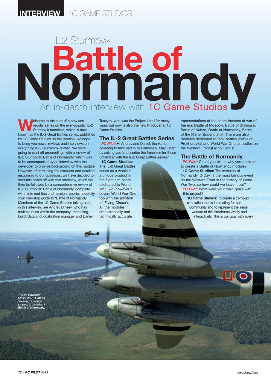 PC Pilot Preview Pages