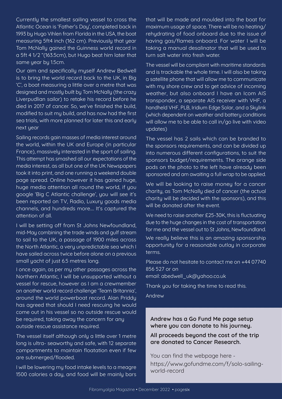 Fibromyalgia Magazine Preview Pages