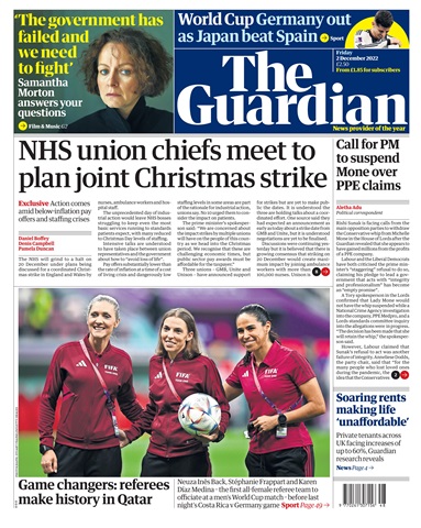 The Guardian Newspaper issue Friday, December 2, 2022