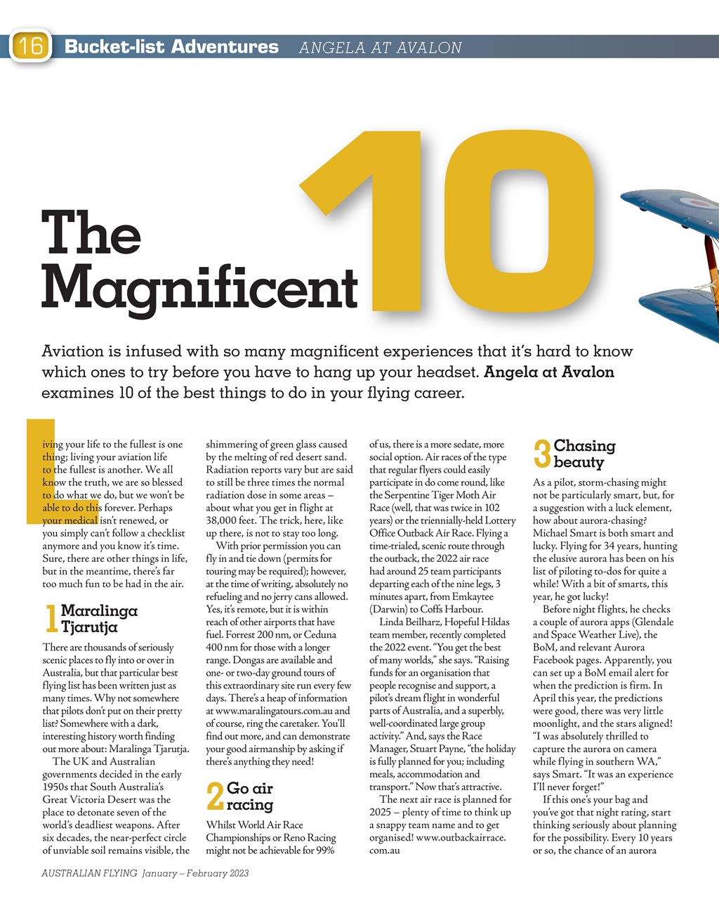 Australian Flying Preview Pages