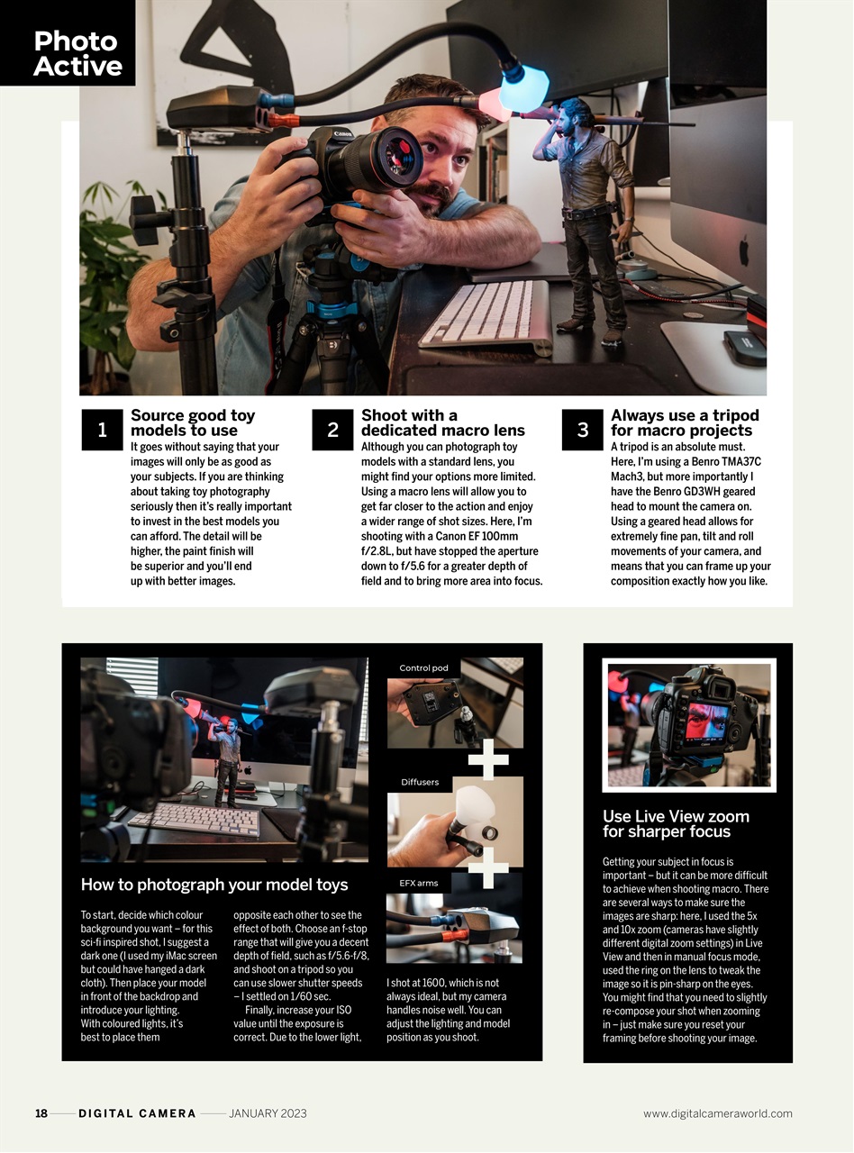 Digital Camera Magazine Preview Pages