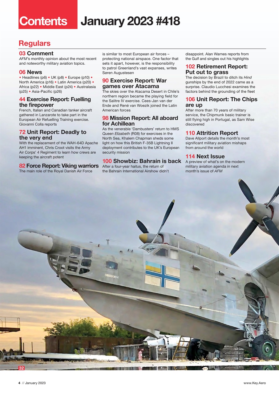 AirForces Monthly Preview Pages