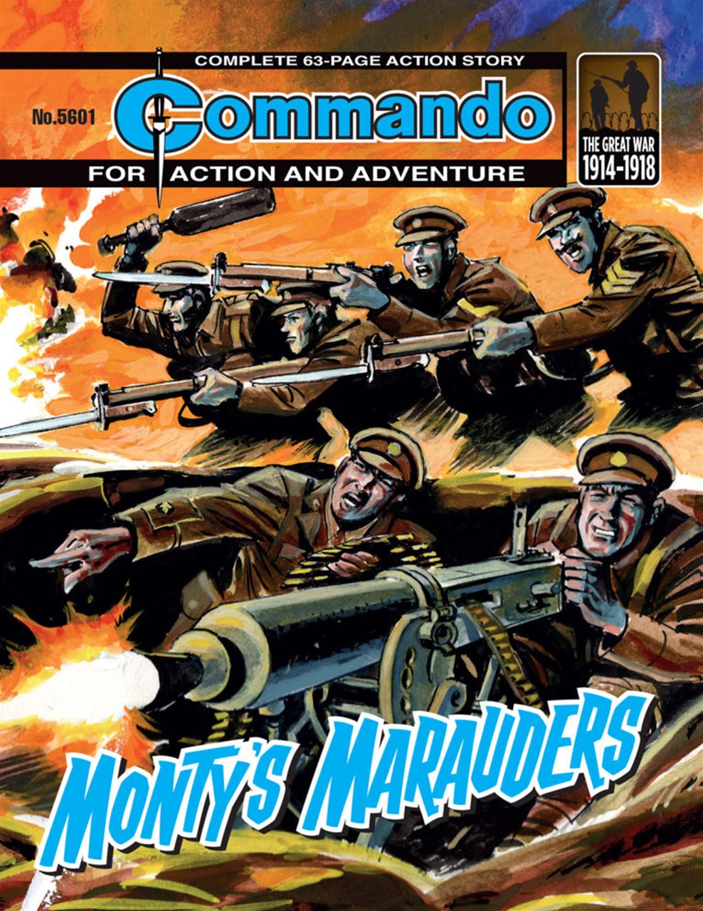 Commando Preview Pages