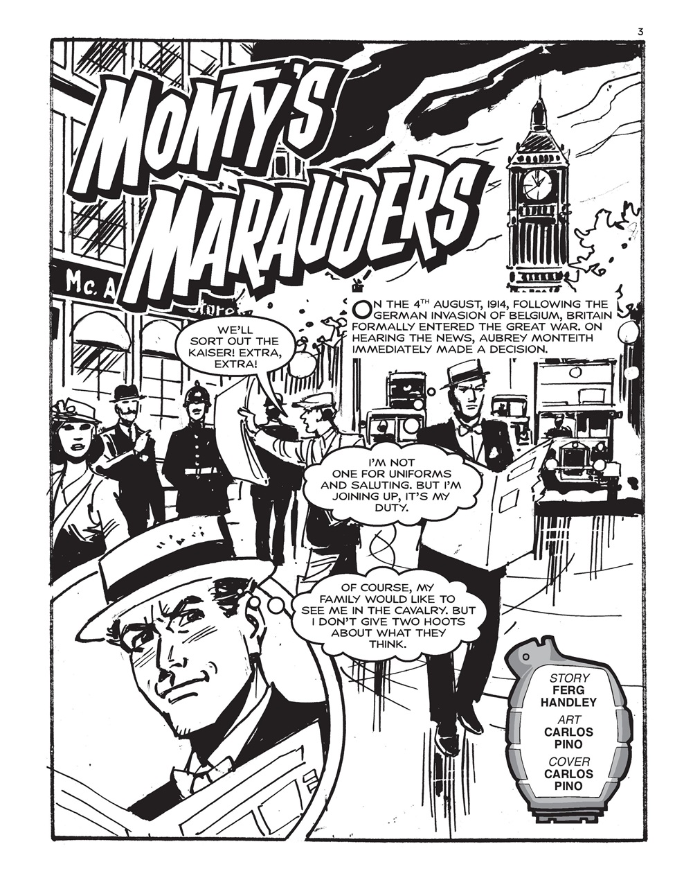 Commando Preview Pages